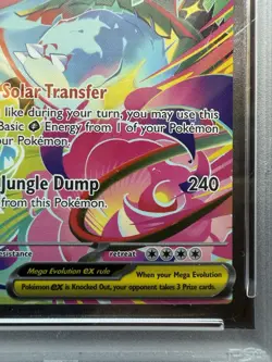 Pokemon Mega Venusaur ex 177/132 Special Illustration Rare Mega Evolution PSA 10 - Image 5