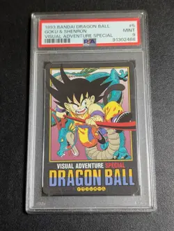 Dragon Ball Carddass Visual Adventure Special No 5 PSA 9 Trade Card Collectible - Image 1