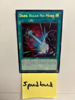 Dark Ruler No More Secret Rare RA01-EN060 NM 1st Ed Yu-Gi-Oh! - Image 1