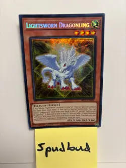 Lightsworn Dragonling Secret Rare MP25-EN066 NM 1st Ed Yu-Gi-Oh! - Image 1