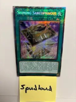 Shining Sarcophagus Starlight Rare MP25-EN005 NM 1st Ed Yu-Gi-Oh! - Image 1