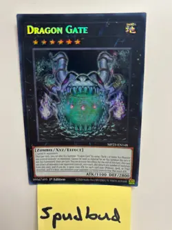 Dragon Gate Secret Rare MP25-EN148 NM 1st Ed Yu-Gi-Oh! - Image 1