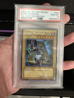 Yu-Gi-Oh! TCG Dark Magician Power of Chaos: Yugi The Destiny PCY-004 PSA 10 - Image 1