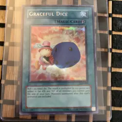 Yu-Gi-Oh! TCG Graceful Dice EDS-002 Prismatic Secret Rare LP - Image 1