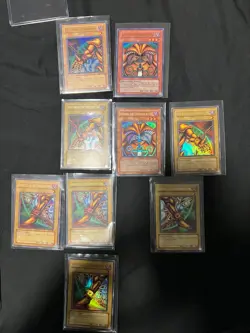 Yu-Gi-Oh LOB Exodia Complete Set + Extra Pieces Lot (Original LOB) - Image 1