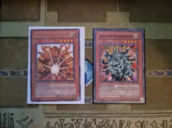 YUGIOH SENJU OF THE THOUSAND HANDS RARE SRL + MANJU OF THE TEN THOUSAND HANDS NM - Image 1