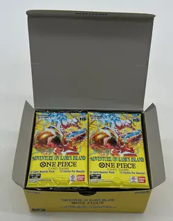 Lot of (24) One Piece OP-15 Adventure On Kami's Island Booster Packs w/Display - Image 1