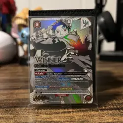 Union Arena Kagurabachi Chihiro Rokuhira Rare Battle Winner Promo SEALED - Image 1