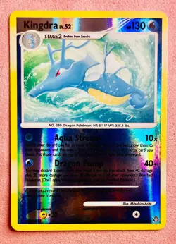 Kingdra | 7/146 | Legends Awakened | 2008 Pokemon Card TCG | Reverse Holo | LP - Image 1