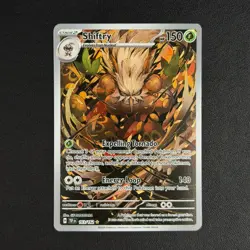 Shiftry 163/162 TEF Temporal Forces Illustration Rare Pokemon Card - Image 1