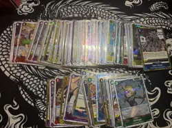 One piece Card Lot English PRB01 and PRB02 Pirate Foils 90+ Bonus Luffy Deck Box - Image 1
