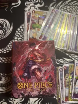 One piece Card Lot English PRB01 and PRB02 Pirate Foils 90+ Bonus Luffy Deck Box - Image 2