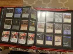 Magic The Gathering Card lot personal collection foil holo NM binder - Image 3