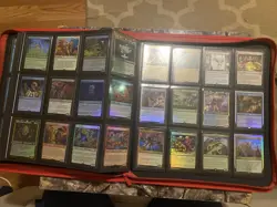 Magic The Gathering Card lot personal collection foil holo NM binder - Image 4