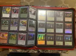 Magic The Gathering Card lot personal collection foil holo NM binder - Image 5