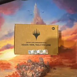 Magic: The Gathering Secret Lair Heads I Win Commander Deck Exclusive 100 Cards - Image 1