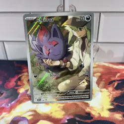 N's Zorua 189 Sv: Scarlet & Violet Promo Cards Holo - Image 1