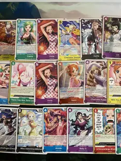 Bandai One Piece Card Game Set Lot 50 Cards English Monkey D. Luffy, Vivi, Zoro - Image 4