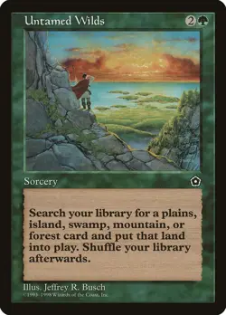 Untamed Wilds Portal Second Age PLD Green Uncommon MAGIC MTG CARD ABUGames - Image 1