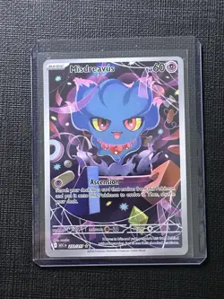 Pokemon TCG Misdreavus 233/217 Ascended Heroes Illustration Rare NM Card - Image 3