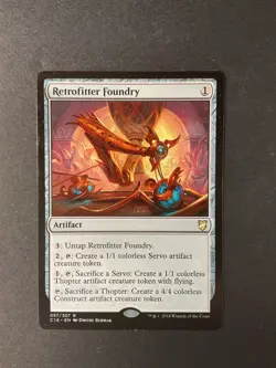 Retrofitter Foundry - Commander 2018 - Magic the Gathering - MTG - Image 1