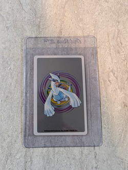 Entei (7 of Hearts) Silver Lugia Back Game Freak/Nintendo Poker Playing Cards - Image 2