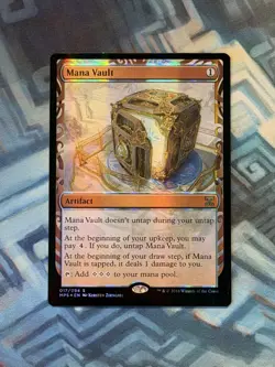 Foil Mana Vault Masterpiece Series: Kaladesh Inventions - Tiny Indent On Back - Image 1