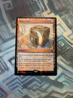 Foil Mana Vault Masterpiece Series: Kaladesh Inventions - Tiny Indent On Back - Image 2