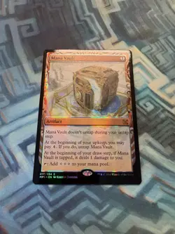 Foil Mana Vault Masterpiece Series: Kaladesh Inventions - Tiny Indent On Back - Image 3