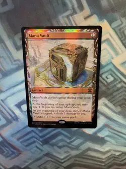 Foil Mana Vault Masterpiece Series: Kaladesh Inventions - Tiny Indent On Back - Image 4
