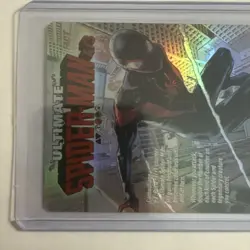 MYTHIC Miles Morales (0234) Borderless Foil Marvel's Spider-Man mtg rare m magic - Image 5