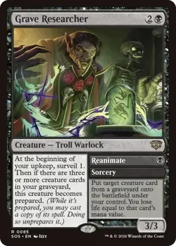 Grave Researcher - SOS - MTG - NM - EN - 0085 - Image 1