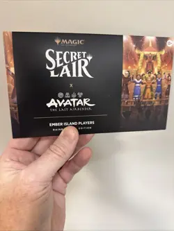 MTG Secret Lair x Avatar The Ember Island Players Drop RAINBOW FOIL - SEALED! - Image 1
