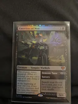 Emeritus of Woe - Foil - NM/M - SOS 80 - Secrets of Strixhaven - Mythic - Image 1