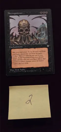 Necropotence MTG Ice Age Regular - Image 3
