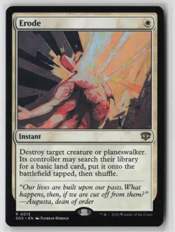 Erode 15 Rare Secrets of Strixhaven Near Mint - Image 1