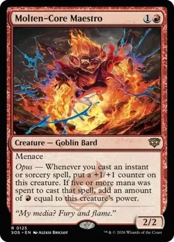 Molten-Core Maestro Secrets of Strixhaven Regular - Image 1