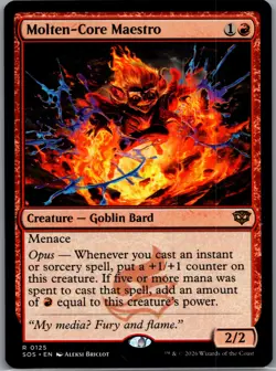 Molten-Core Maestro R Secrets of Strixhaven 125 NM - Image 1