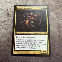 Glissa, the Traitor - Mirrodin Besieged - MTG Magic the Gathering - LP - Image 1