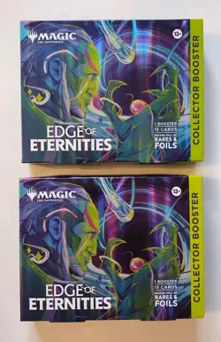 Magic The Gathering Edge Of Eternities Collector Omega Booster mtg EoE x2 - Image 1