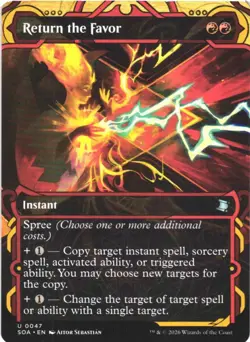 Return the Favor 47 Secrets of Strixhaven: Mystical Archive MTG NM/M - Image 1