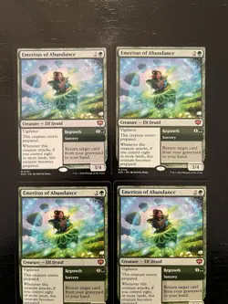 Emeritus of Abundance X4X NM/M Secrets of Strixhaven SOS MTG - Image 1