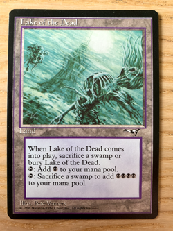 MTG Lake of the Dead NM Alliances Rare - Image 1