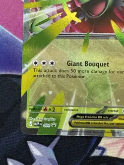 Mega Meganium ex - 034 034 Holo Promo ME: Mega Evolution Promo Pokemon NM - Image 5
