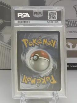 2025 Pokemon White Flare #102 Lampent ILLUSTRATION RARE Holo Card PSA 9 - Image 2