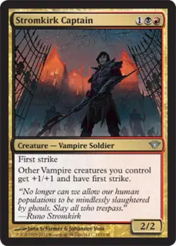 Stromkirk Captain - Light Play MTG Dark Ascension - Image 1