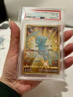 2021 POKEMON CELEBRATIONS #025 FULL ART/MEW PSA 10 - Image 3