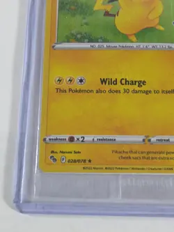 Pikachu 028/078 Pokemon GO Holo - Image 3
