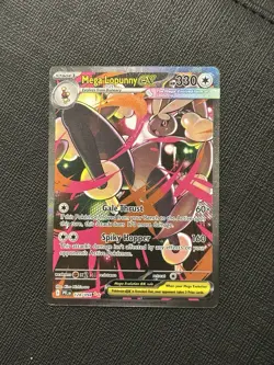 Mega Lopunny EX 128/094 Pokemon Phantasmal Flames SIR Holo NM Raw - Image 1