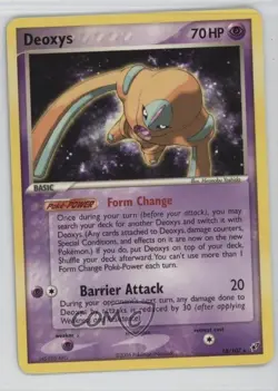Deoxys Pokemon EX #18 2005 - Image 1